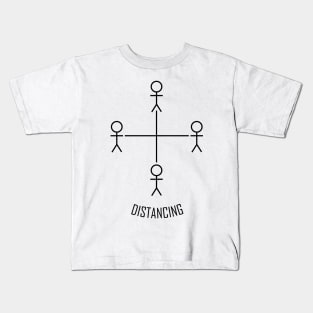 Social distancing t-shirt Kids T-Shirt